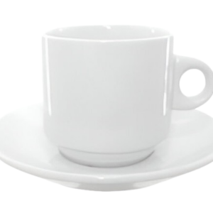 Taza porcelana modelo apilable