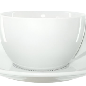 Taza porcelana modelo redonda