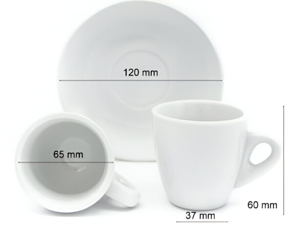 Taza porcelana modelo redonda - Imagen 3