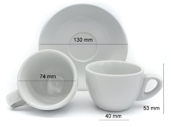 Taza porcelana modelo redonda - Imagen 4