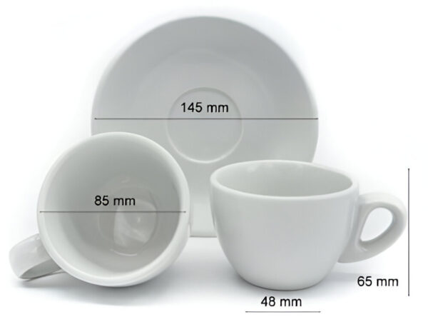 Taza porcelana modelo redonda - Imagen 5